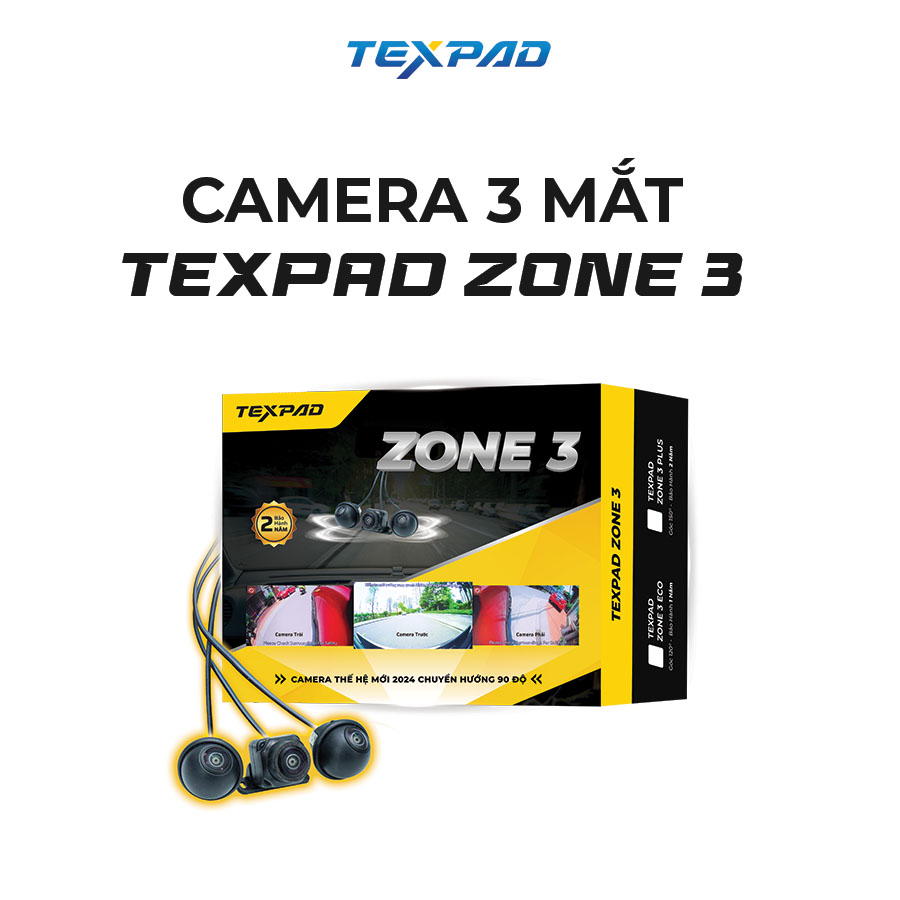 camera 3 mắt texpad zone 3