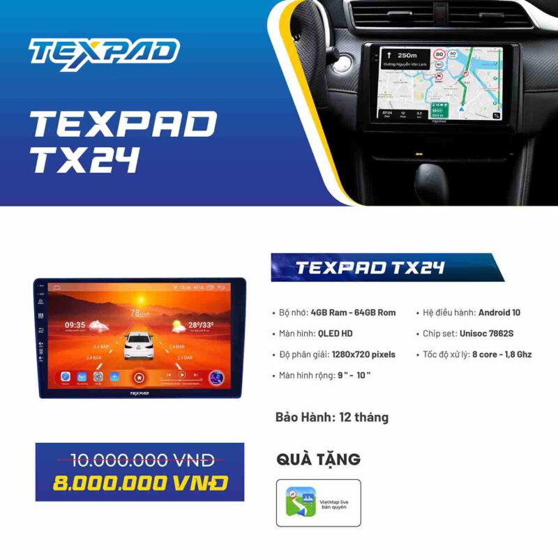 Báo giá màn hình Texpad TX24 không camera
