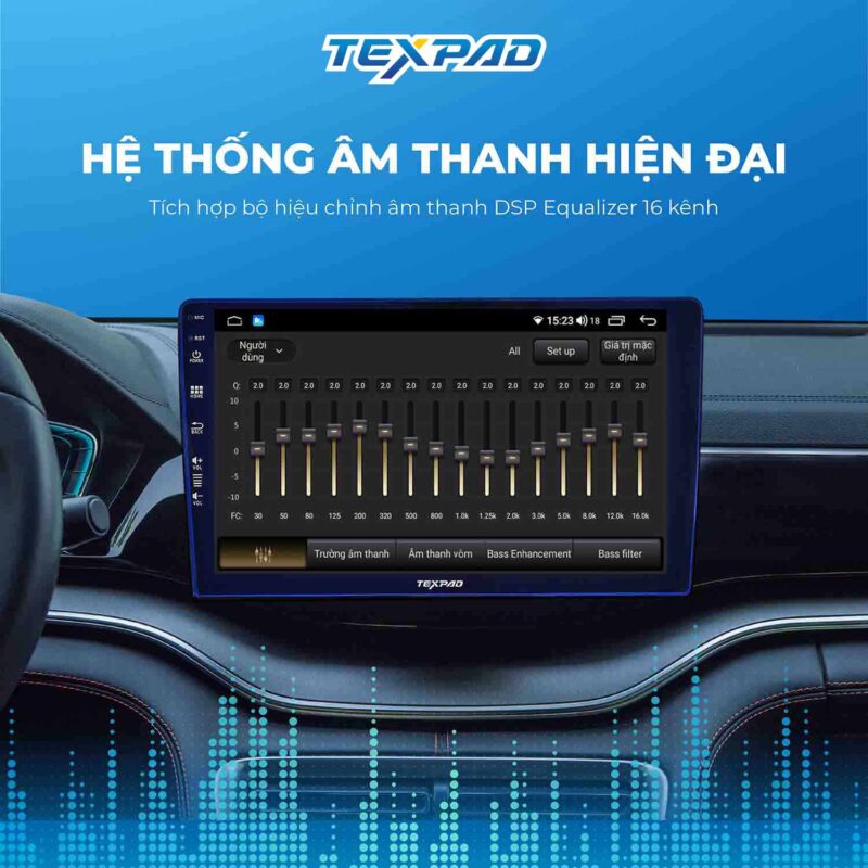 Tích hợp hệ thống âm thanh hiện đại, chất lượng