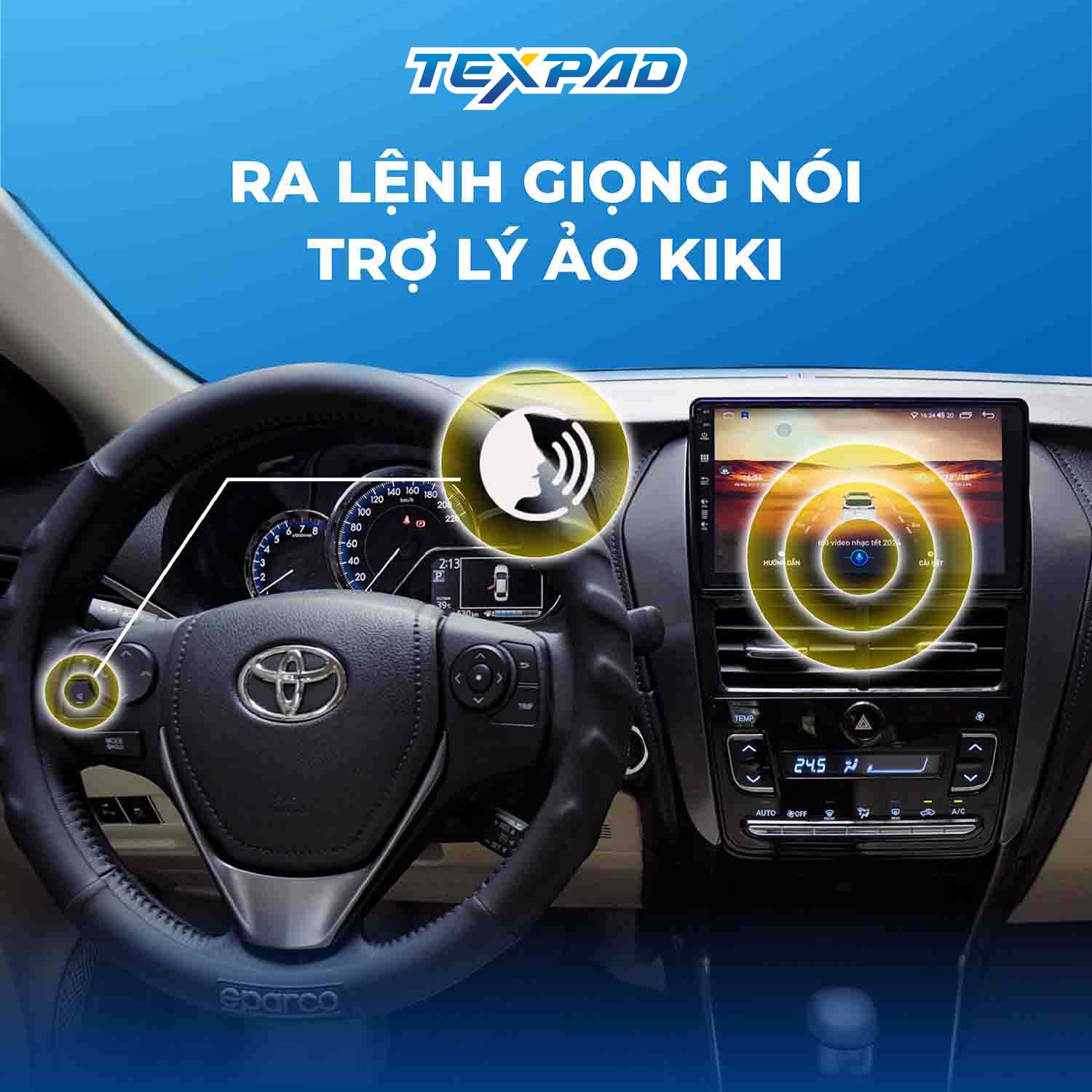 Hỗ trợ ra lệnh giọng nói ảo kiki