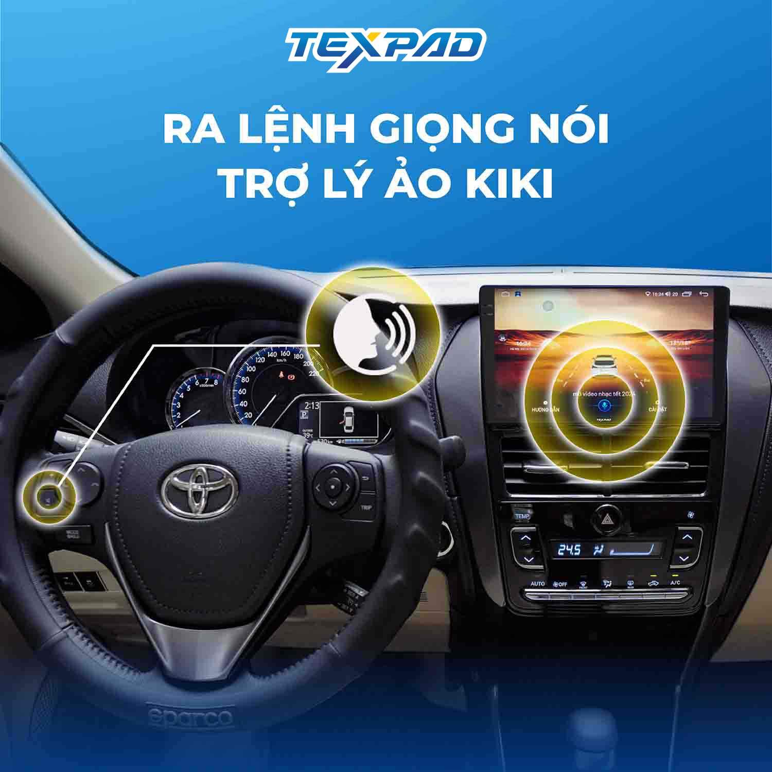 Ra lệnh giọng nói ảo Kiki