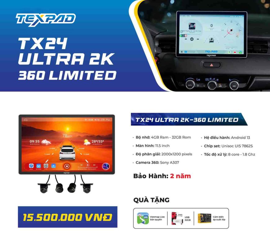 Báo giá màn hình Texpad TX24 11.5 Inch
