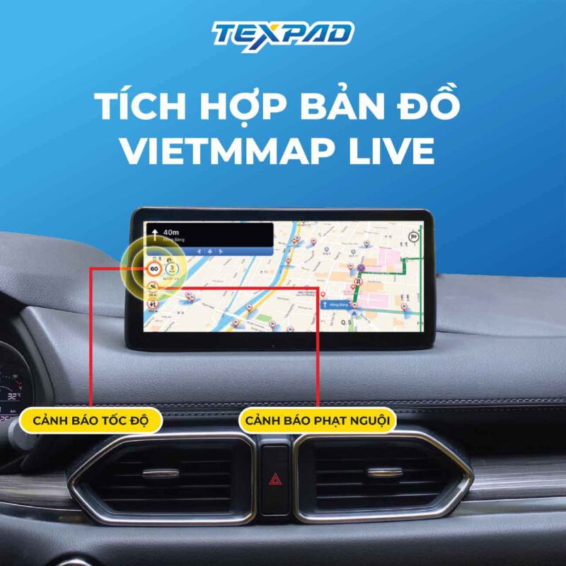 Bản đồ Vietmap Live dẫn đường thông minh