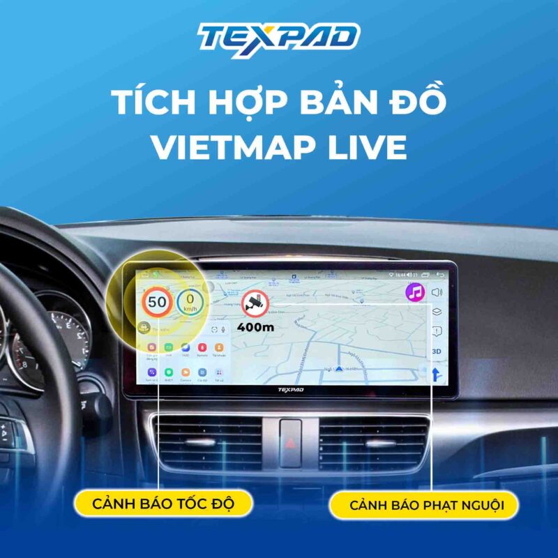 Tích hợp bản đồ dẫn đường thông minh