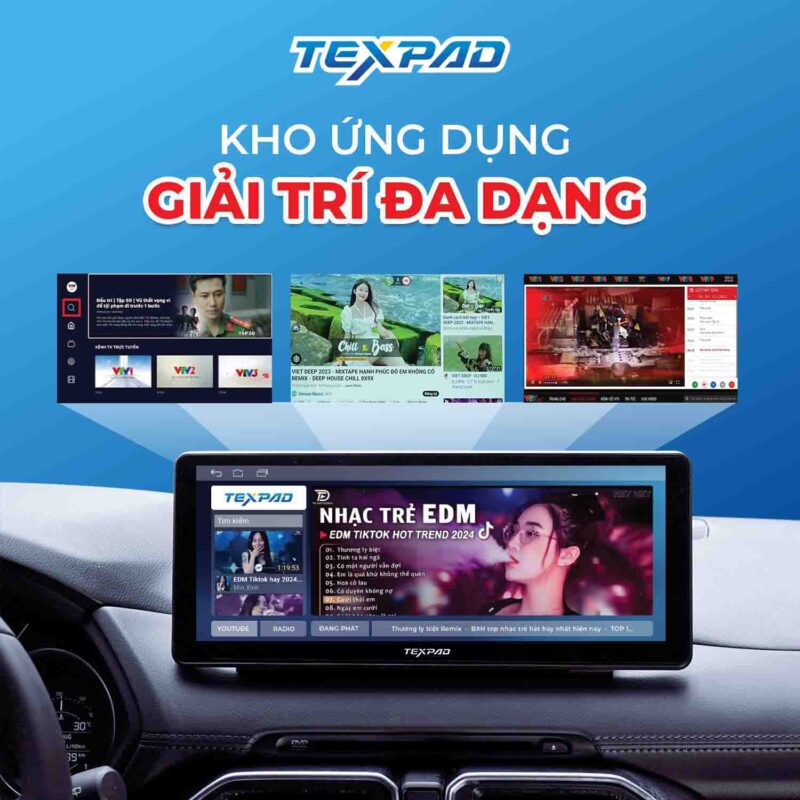 Kho ứng dụng giải trí đa dạng