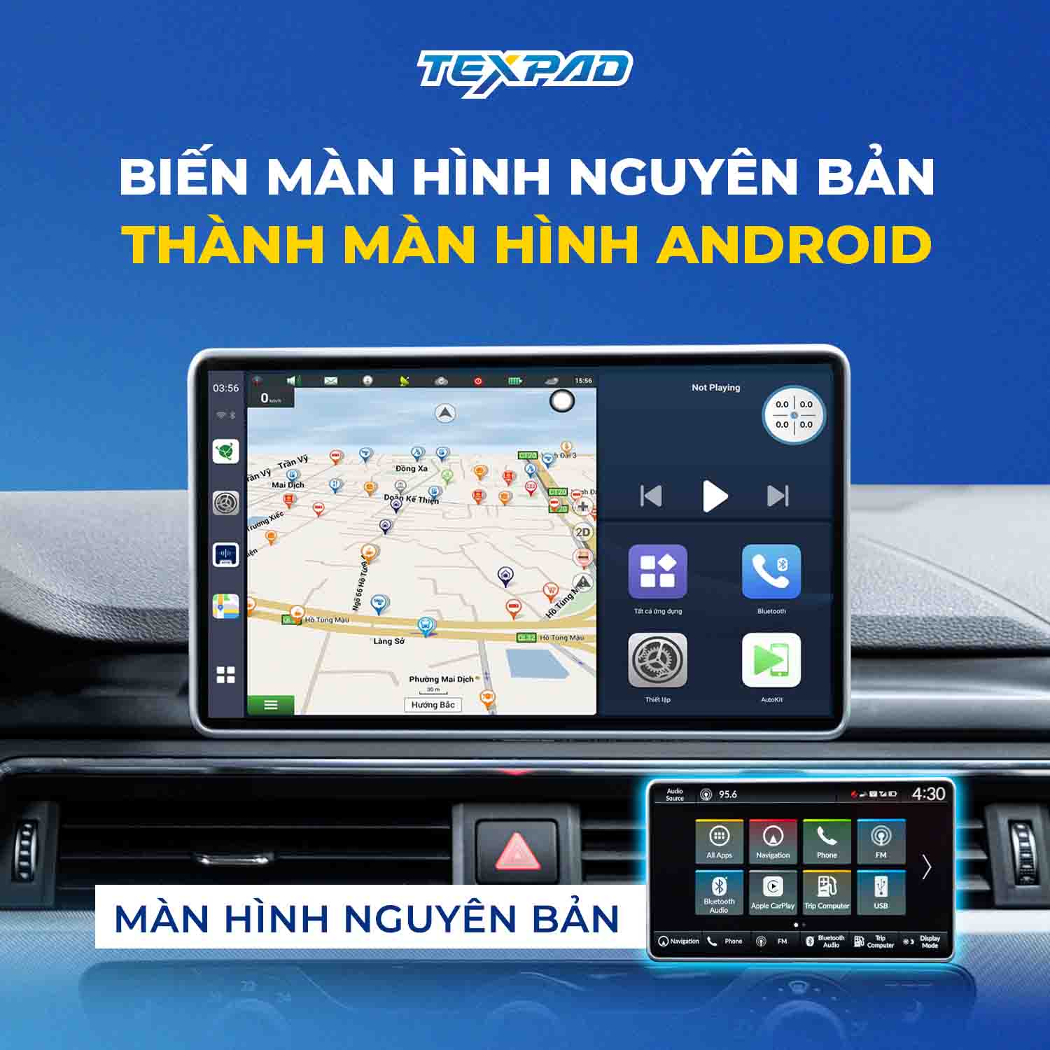 Kết nối nhanh chóng chỉ cần cắm qua giắc cắm
