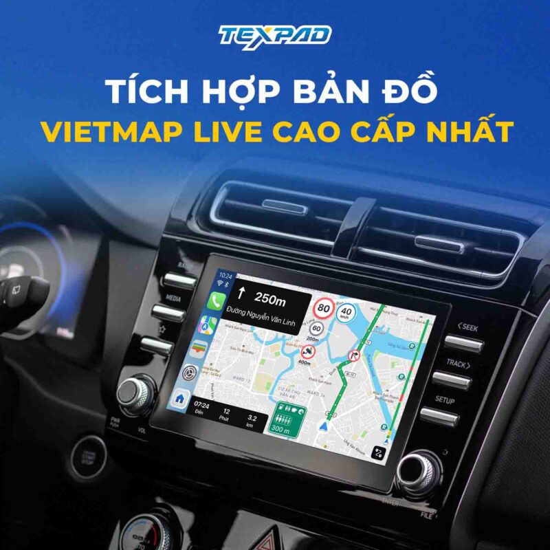 Tích hợp bản đồ dẫn đường thông minh