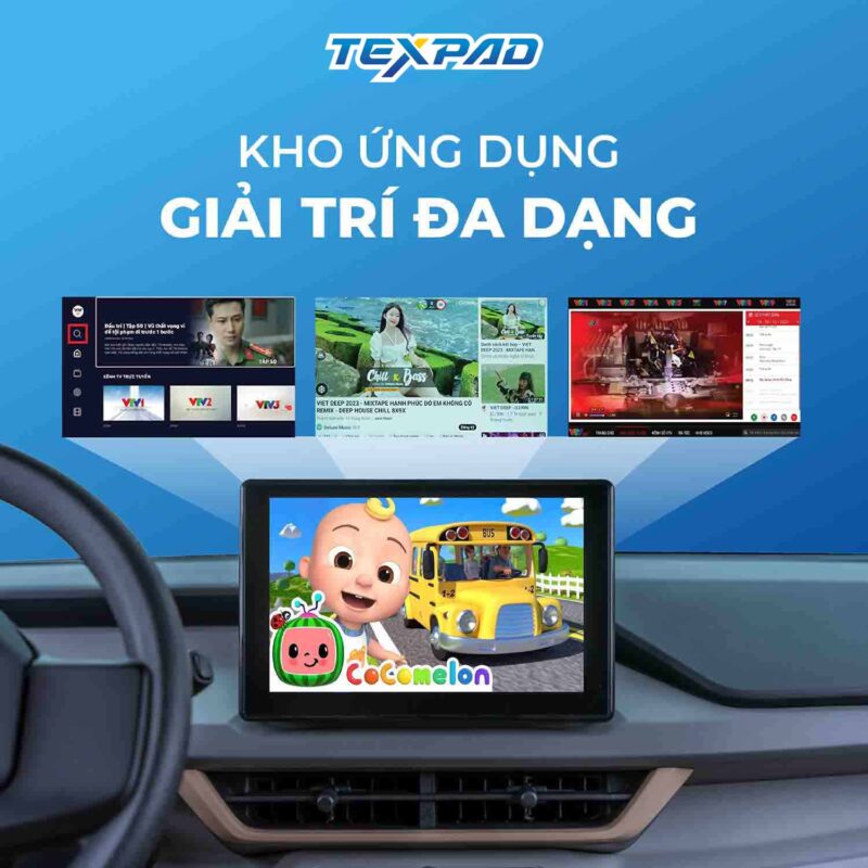 Kho ứng dụng giải trí đa dạng