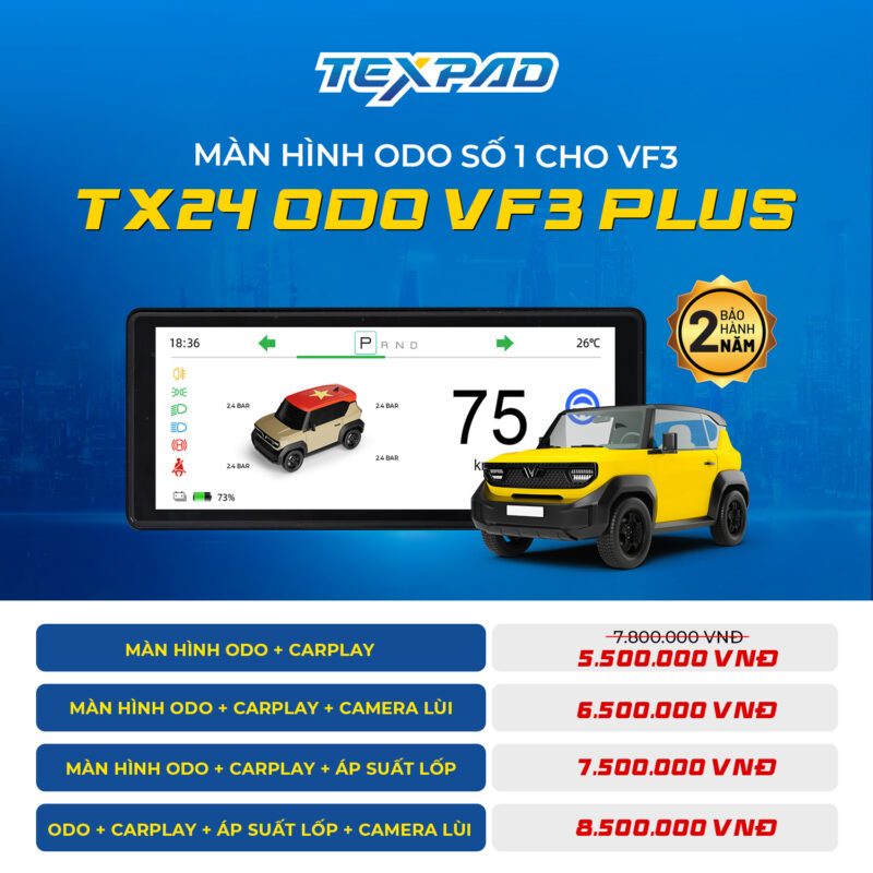 Báo giá màn hình Android Texpad TX24 ODO
