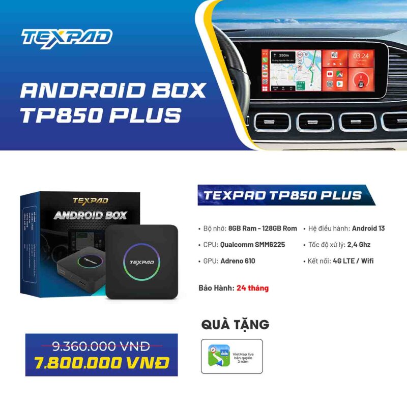 Báo gia Android Box TP850 Plus