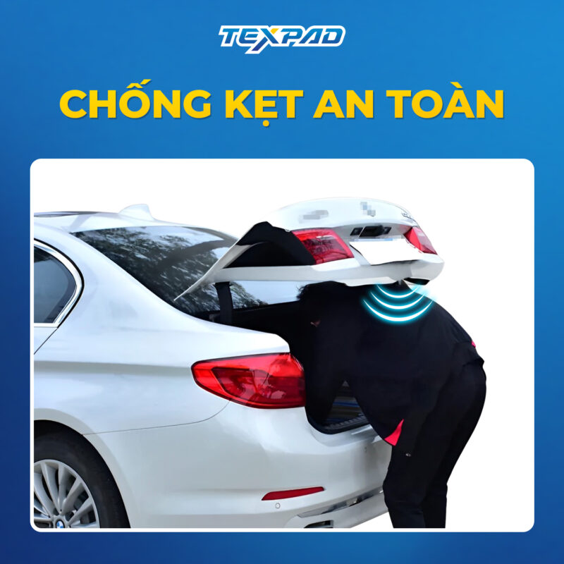 Chống kẹt an toàn tại cốp điện Texgate TG25