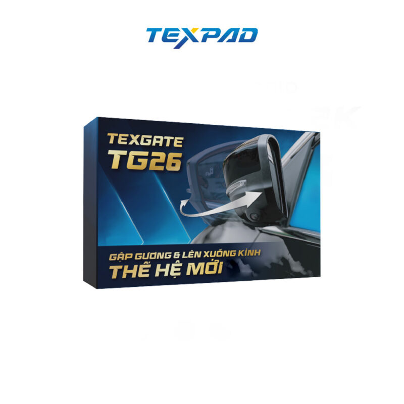 Gập gương lên xuống kính Texgate TG26