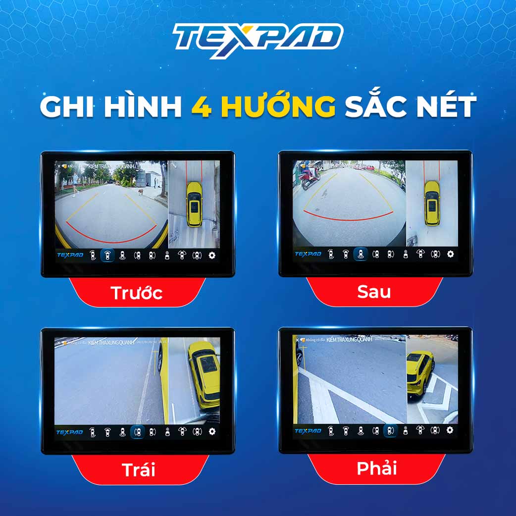 Ghi hình sắc nét trên Camera 360 Texpad Zone 4 eco Limo Green