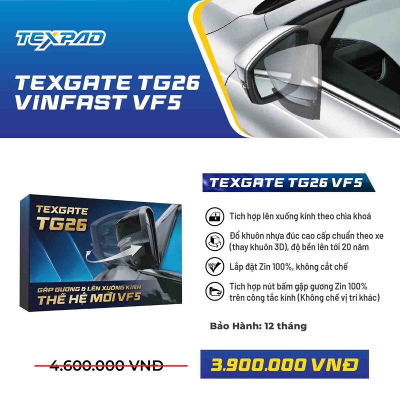 Giá gập gương Texgate TG26