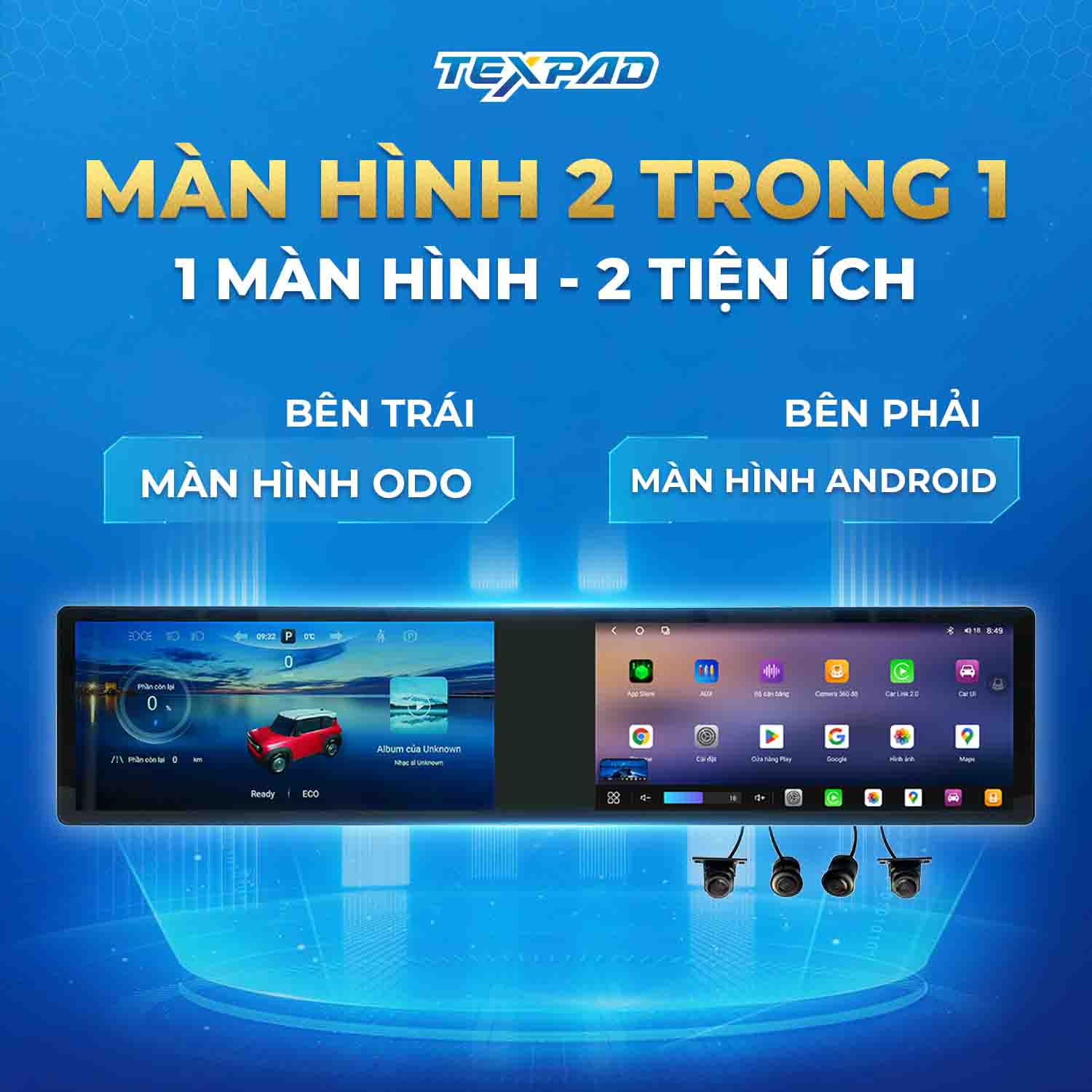 Tiện ích màn hình Texpad TX24 VF3 21 inch Limited
