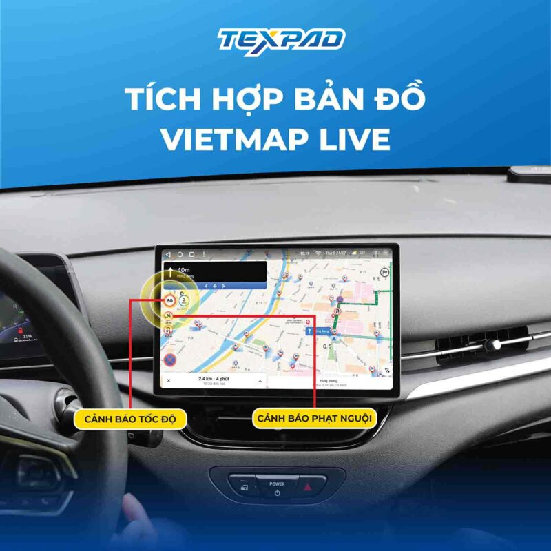 Tích hợp bản đồ dẫn đường Vietmap Live