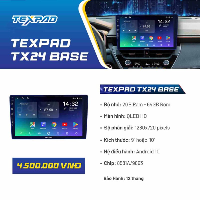 Báo giá màn hình Texpad TX24 Base
